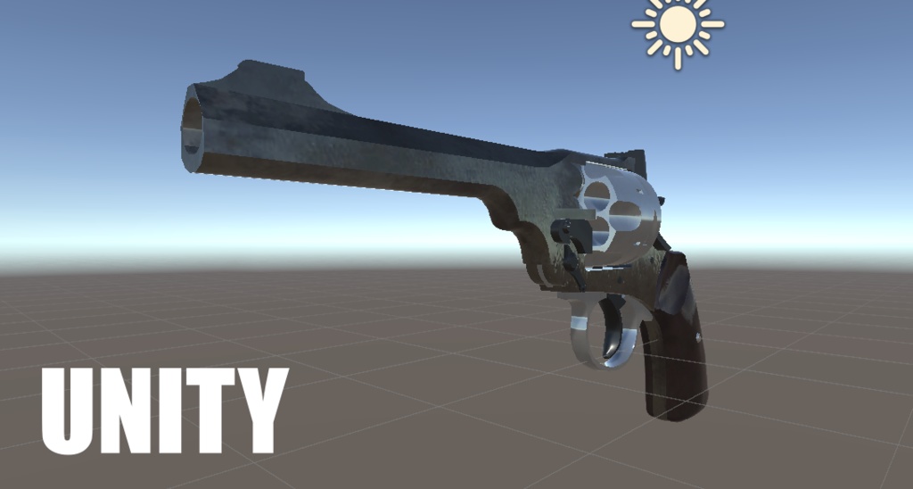 Webley Mk VI Revolver3Dモデル