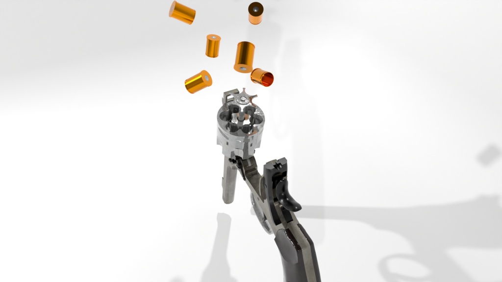 Webley Mk VI Revolver3Dモデル