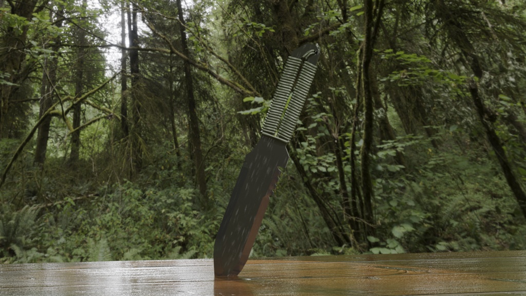 CQCナイフ(3Dモデル)