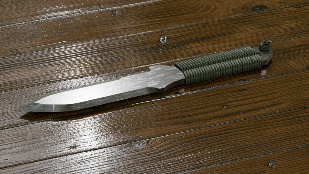 CQCナイフ(3Dモデル)