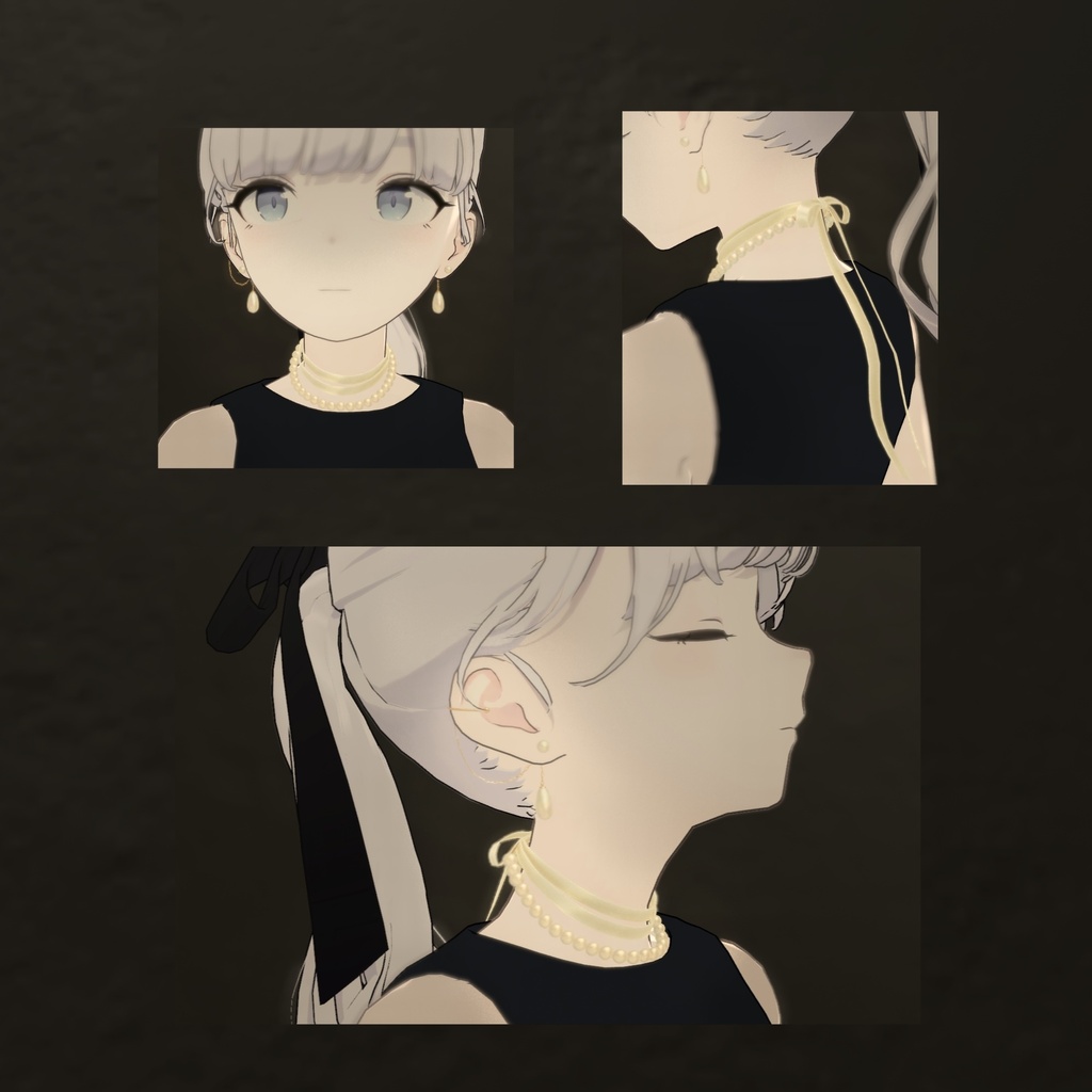 【Lapwing対応】Pearl Necklace Set
