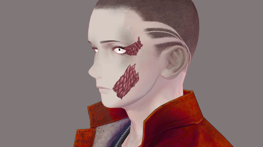 ZOMBIE COSPLAY TEX ゾンビ コスプレ テクスチャ