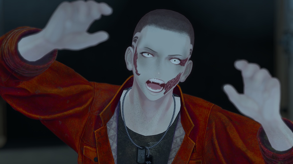 ZOMBIE COSPLAY TEX ゾンビ コスプレ テクスチャ