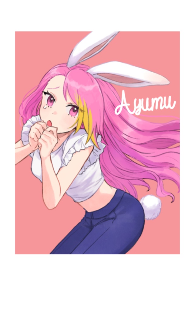 舞浜歩　チェキ風カード