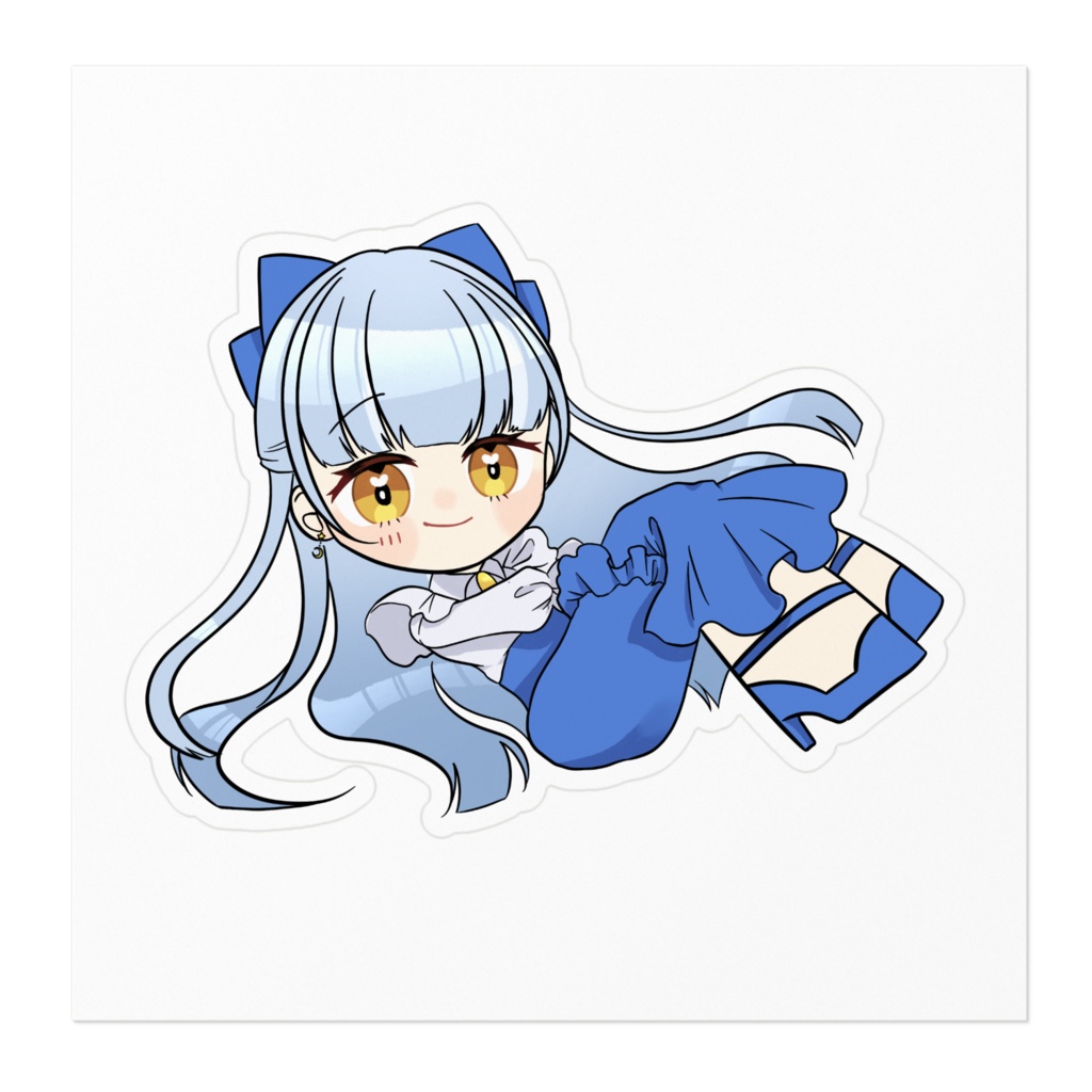 しらとりちゃんステッカー(初期衣装)
