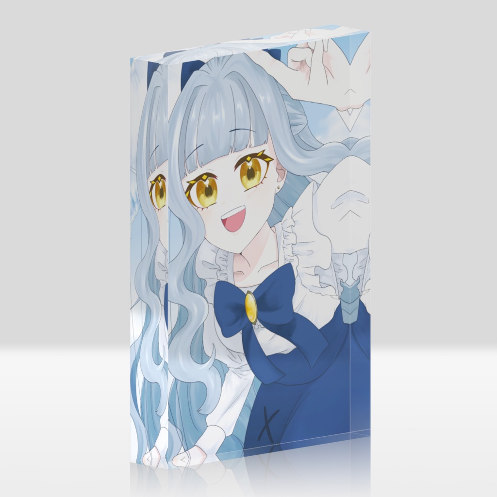 1周年記念アクリルブロック