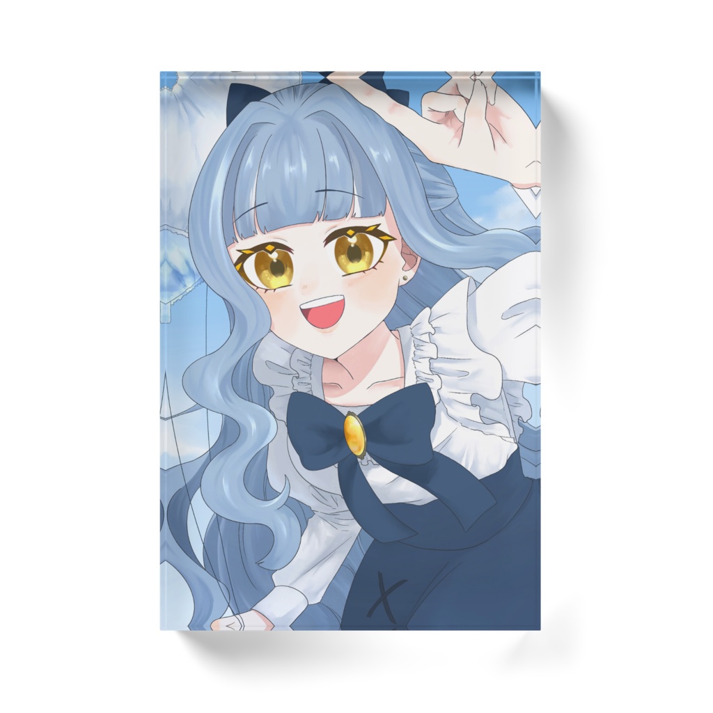 1周年記念アクリルブロック