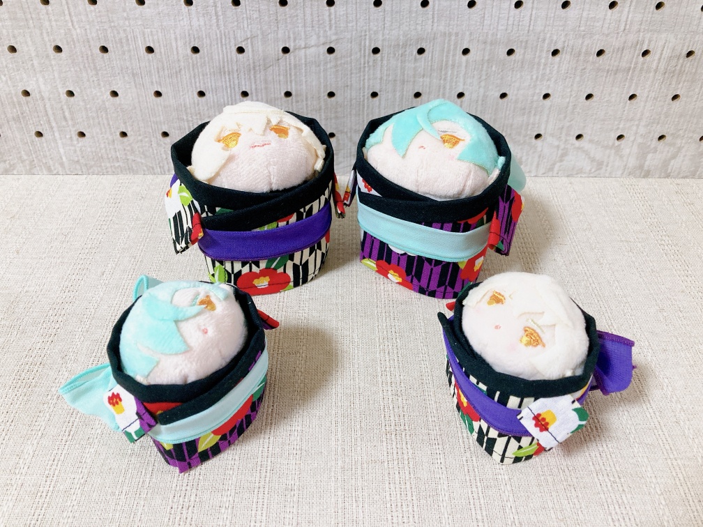 もちマス・もちマスミニ用着物-矢絣