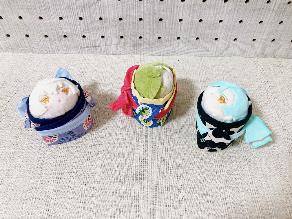 もちマスミニ用着物-モダン