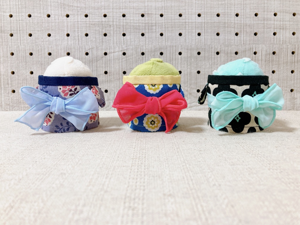 もちマスミニ用着物-モダン