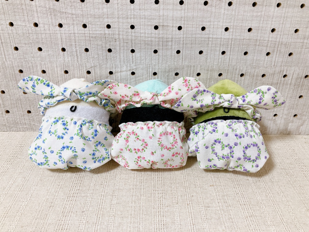 もちマス・もちマスミニ用うさみみとかぼちゃぱんつ