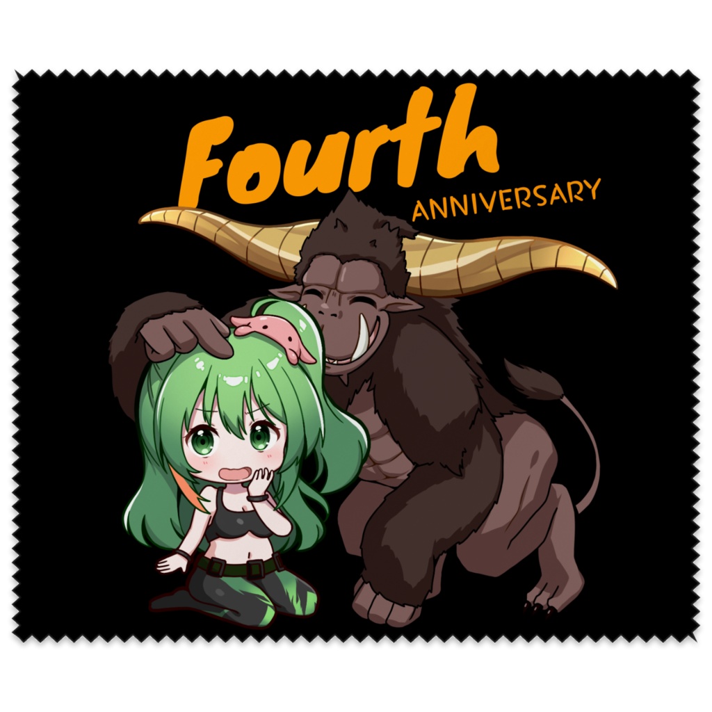4周年記念メガネ・モニター拭き