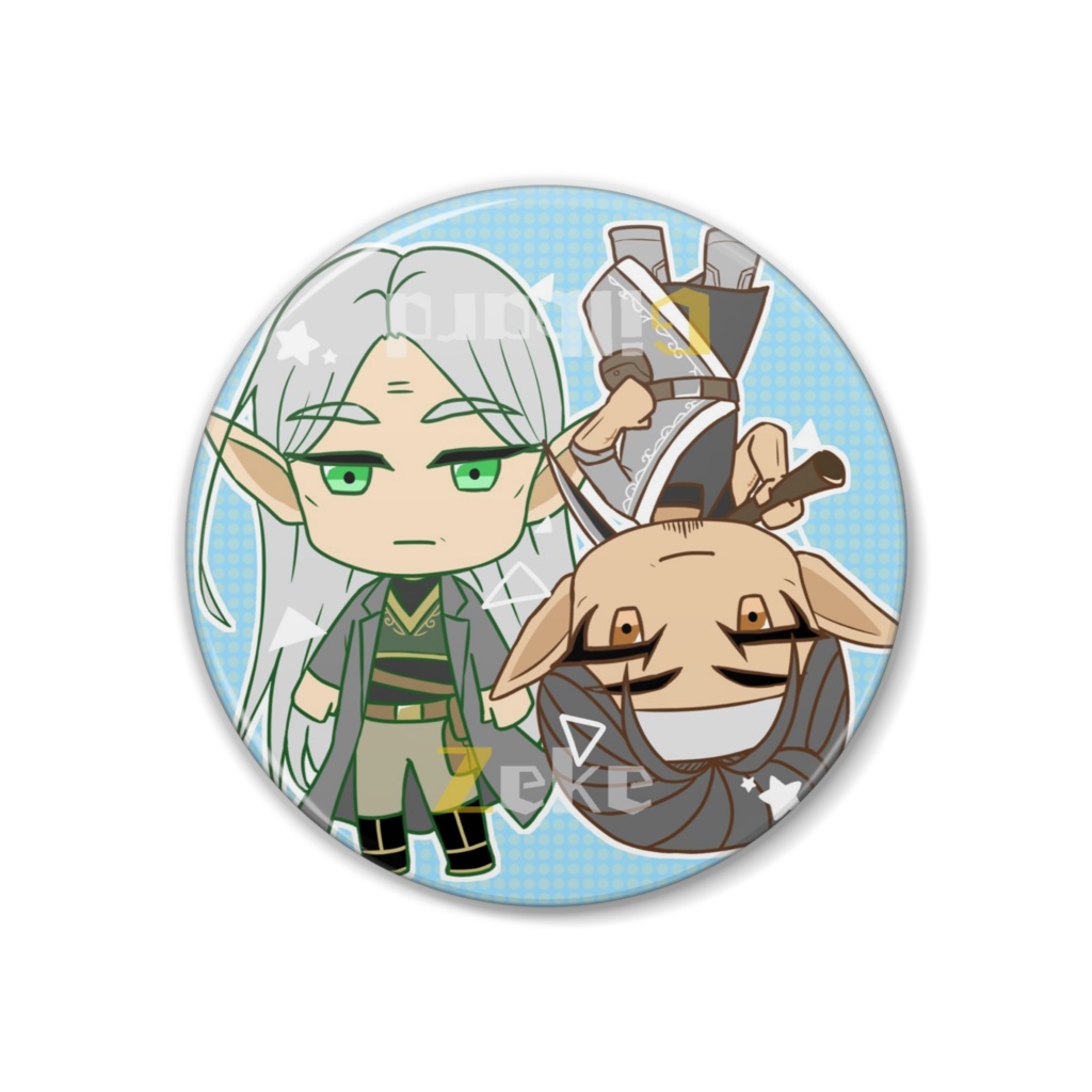 オジクエ缶バッジ（ジーク・ギルバード）