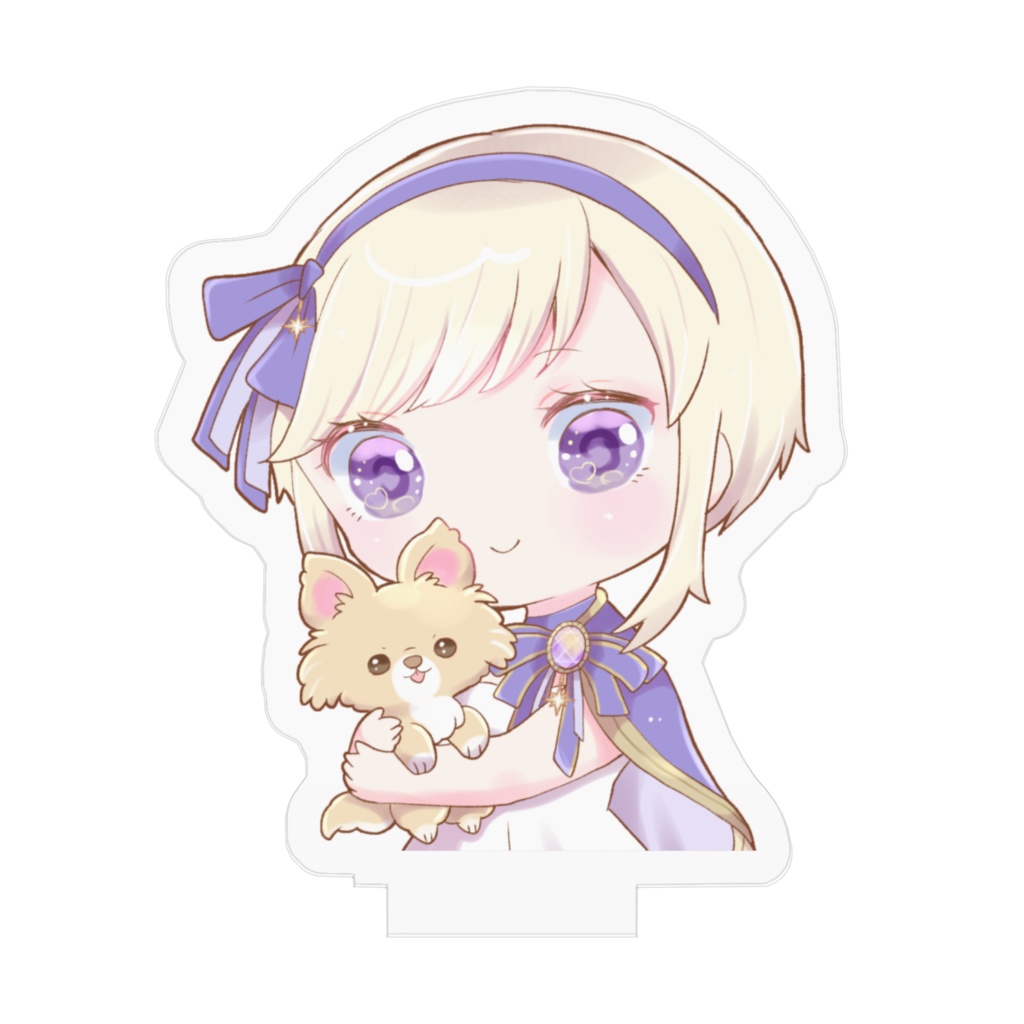 宇宙チワワと一緒!十二宮こさめのアクリルフィギュア