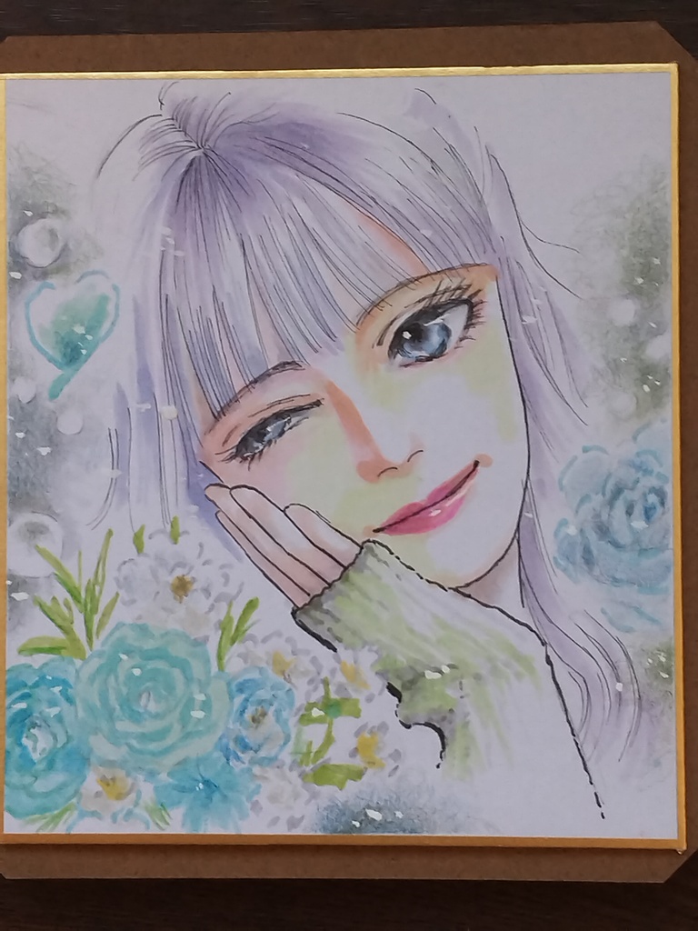 きらめき ミニ色紙