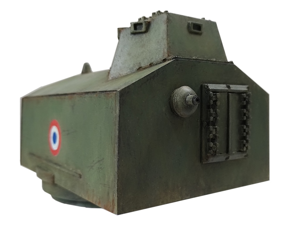 zoomodel フランス軍 F1 Turret 1/35 3Dプリント