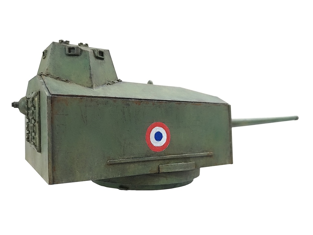 zoomodel フランス軍 F1 Turret 1/35 3Dプリント