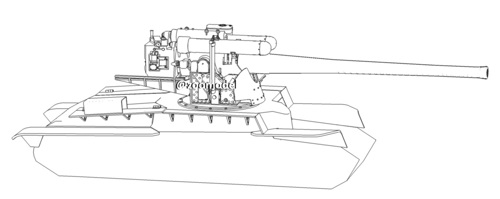 zoomodel 海軍十二糎自走砲  改造キット 1/35 3Dプリント Greenlight_edition