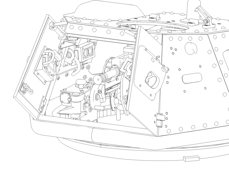 zoomodel フランス軍 AMC35 1/35 3Dプリント Early access edition