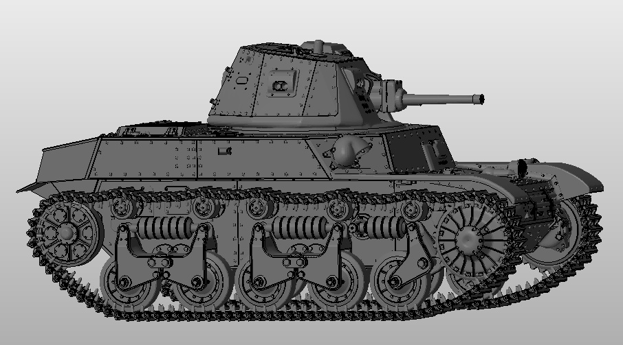 zoomodel フランス軍 AMC35 1/35 3Dプリント Early access edition