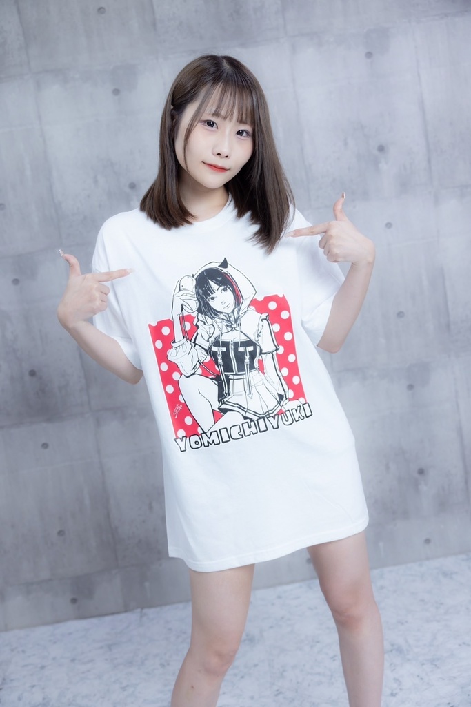 <在庫僅か>夜道雪オリジナルTシャツVOL.2 ホワイトVer