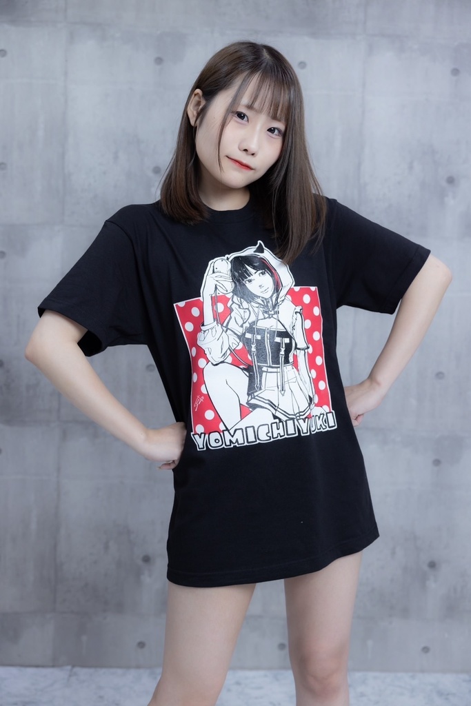 <在庫僅か>夜道雪オリジナルTシャツVOL.2 ブラックVer