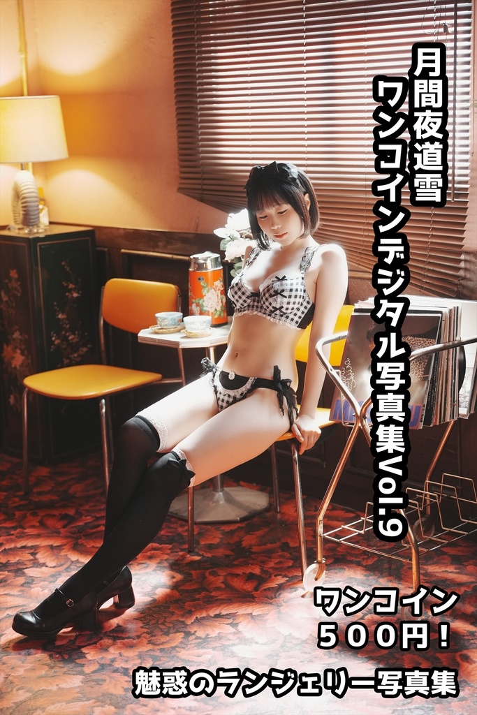 「月間夜道雪」デジタル写真集Vol.９　魅惑のランジェリー