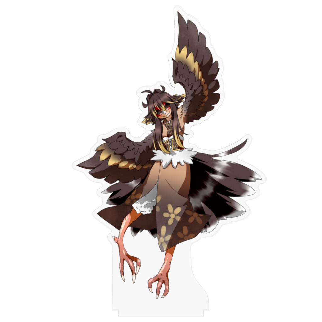 アクリルフィギュア 花鶏音ひわ(あやしみ)