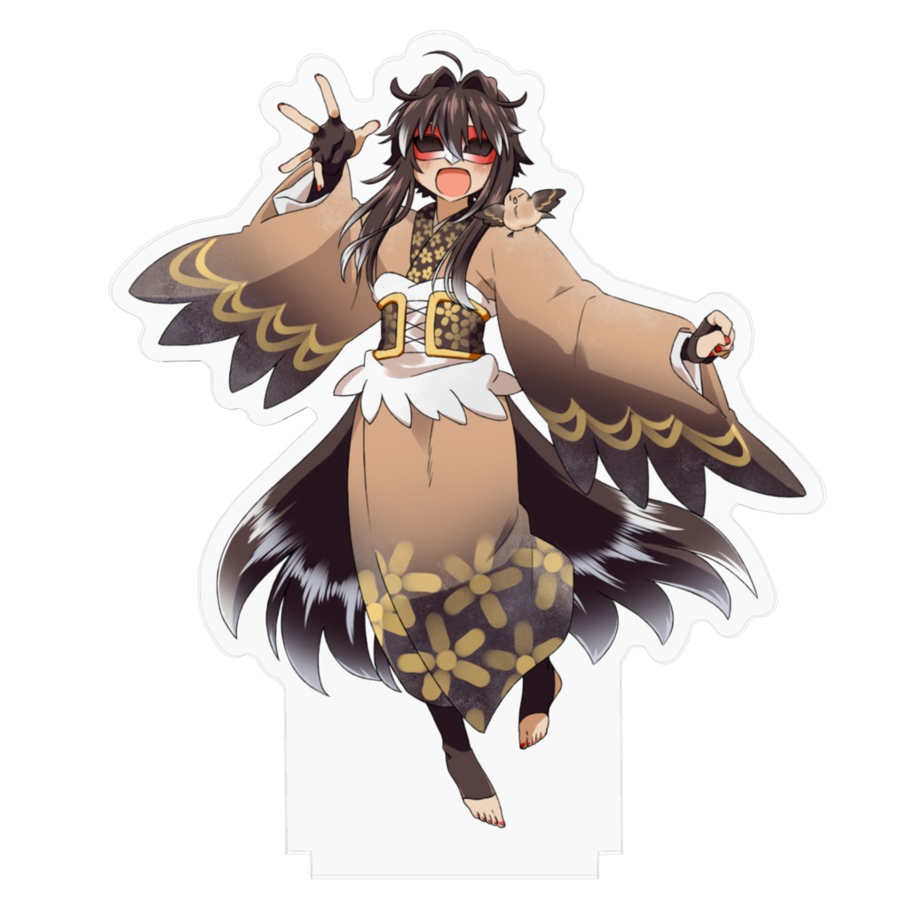 アクリルフィギュア 花鶏音ひわリメイク