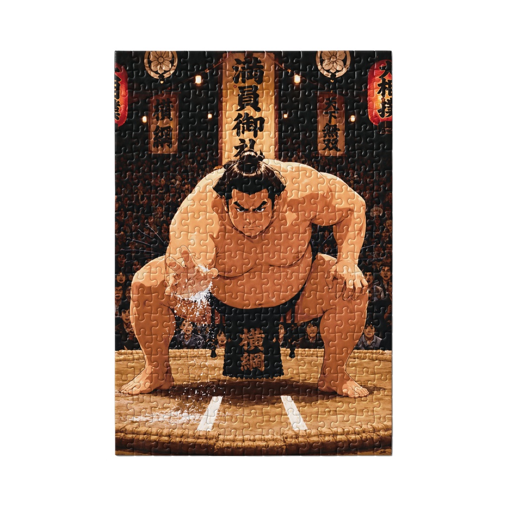 Anime Japanese Sumo Wrestler - Traditional Japanese Sumo