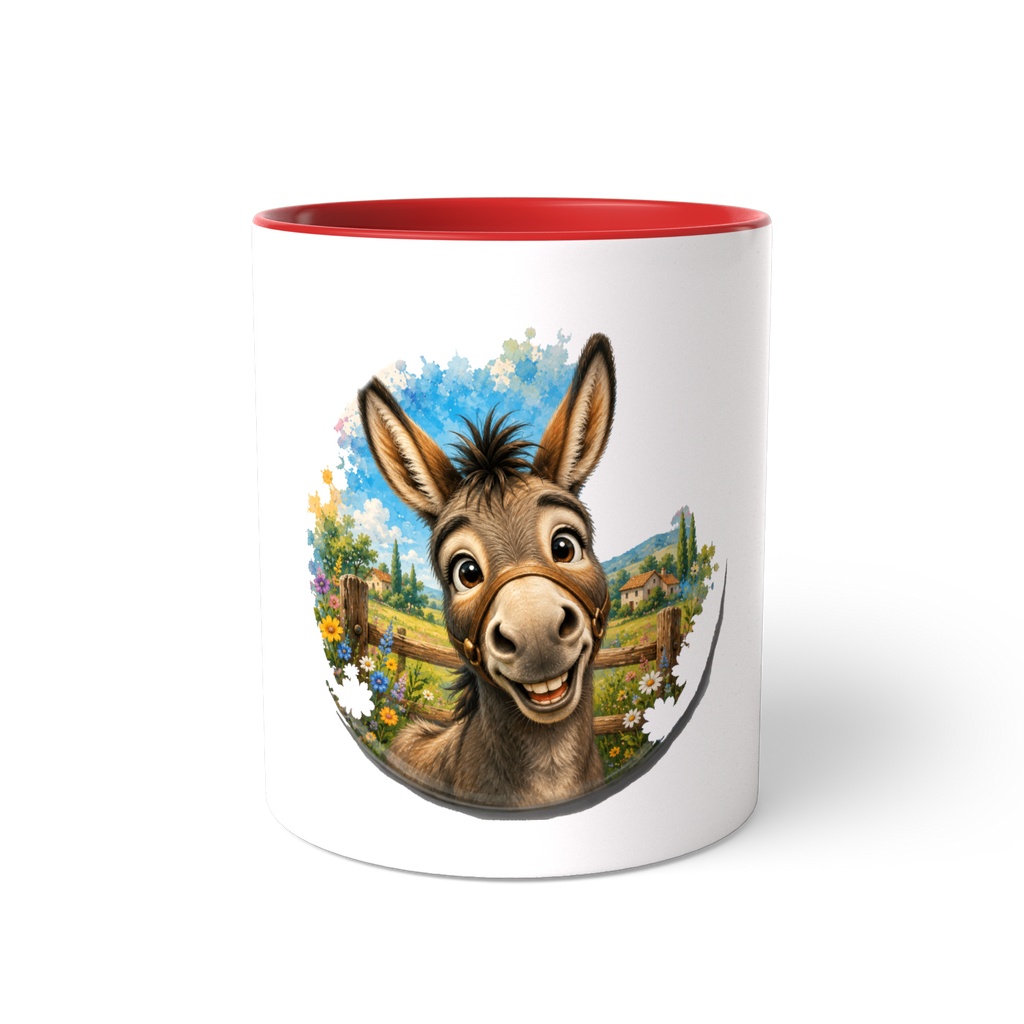 cute lover donkey mug