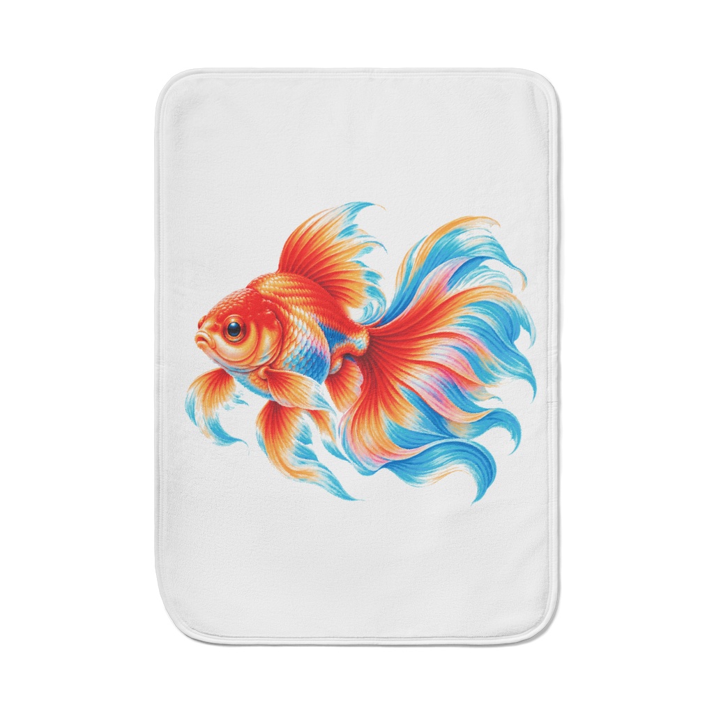 Lucky Colorful Fancy Goldfish - Asian Inspired Fish Art