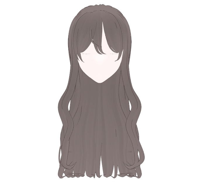 髪型2 【VRoid】