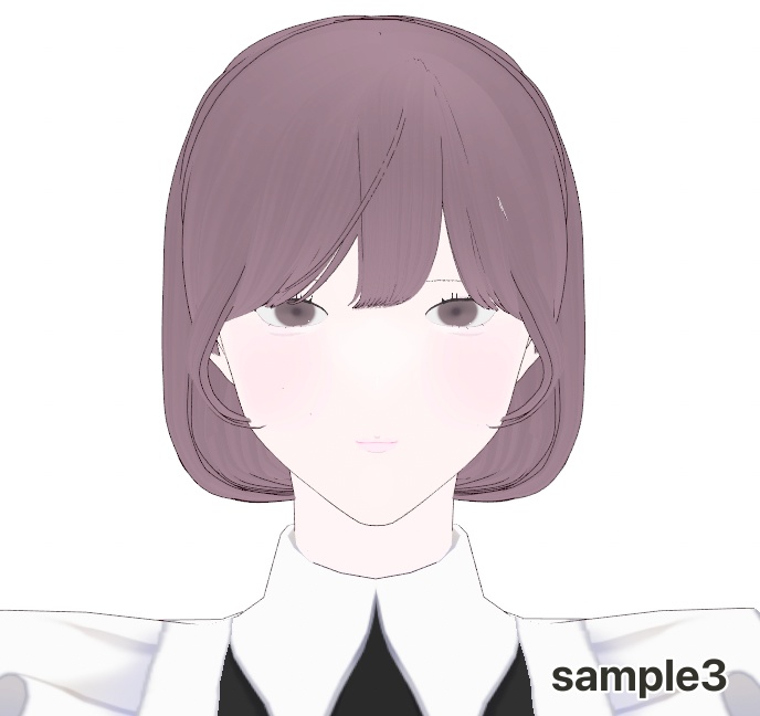髪型3【VRoid】