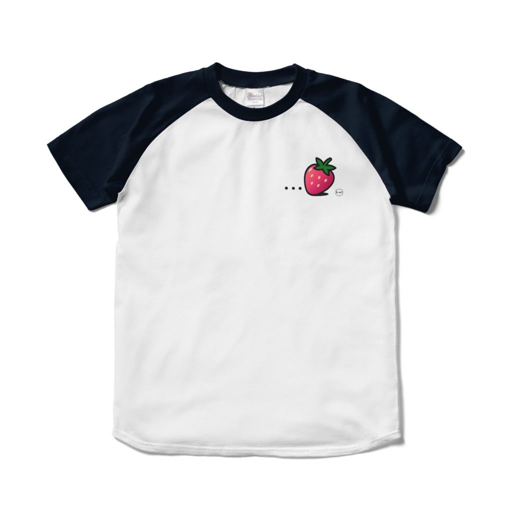 k.-ne？オリジナルラグランTシャツ(いちご)