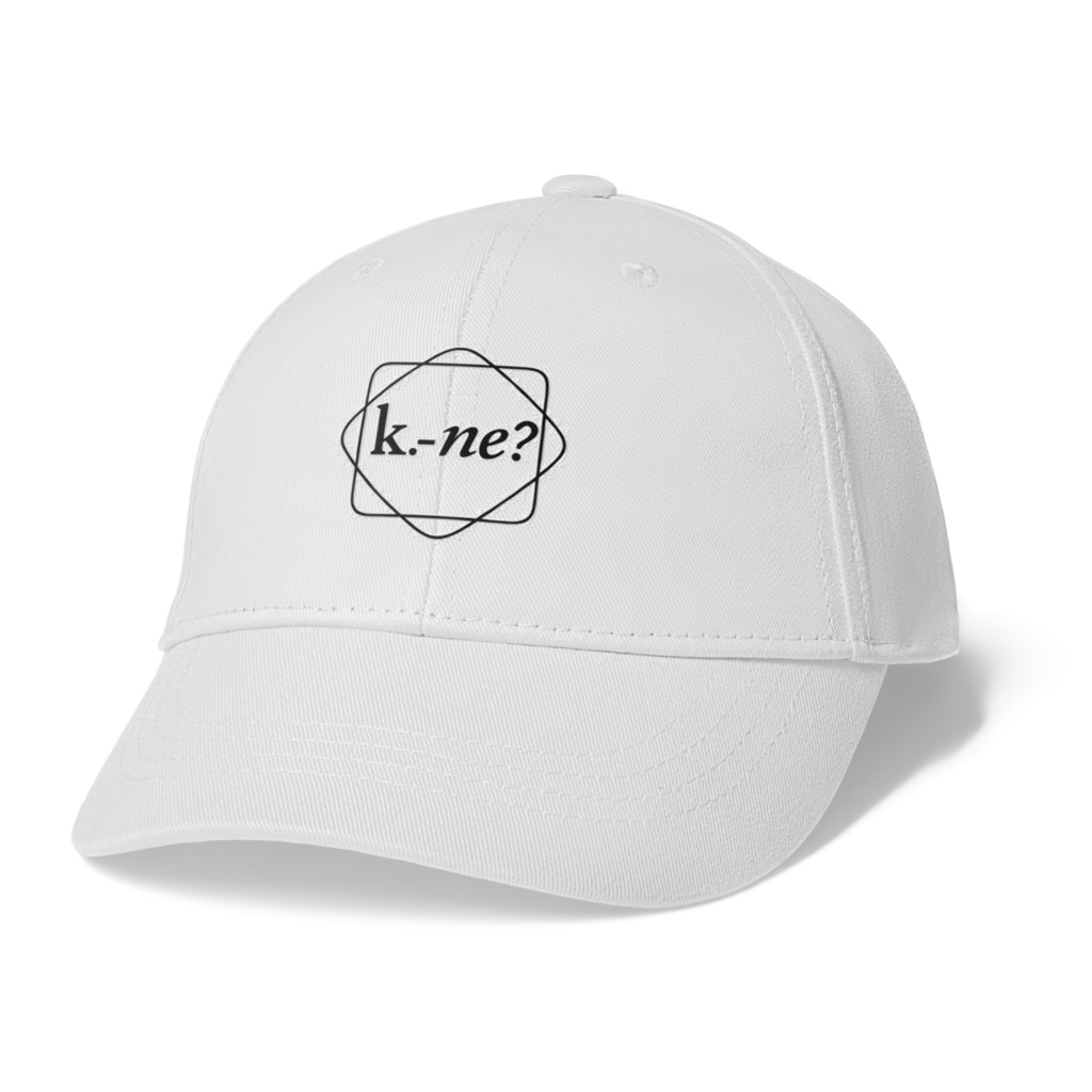 k.-ne？ロゴキャップ