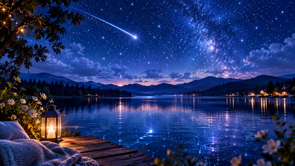 流れ星の湖