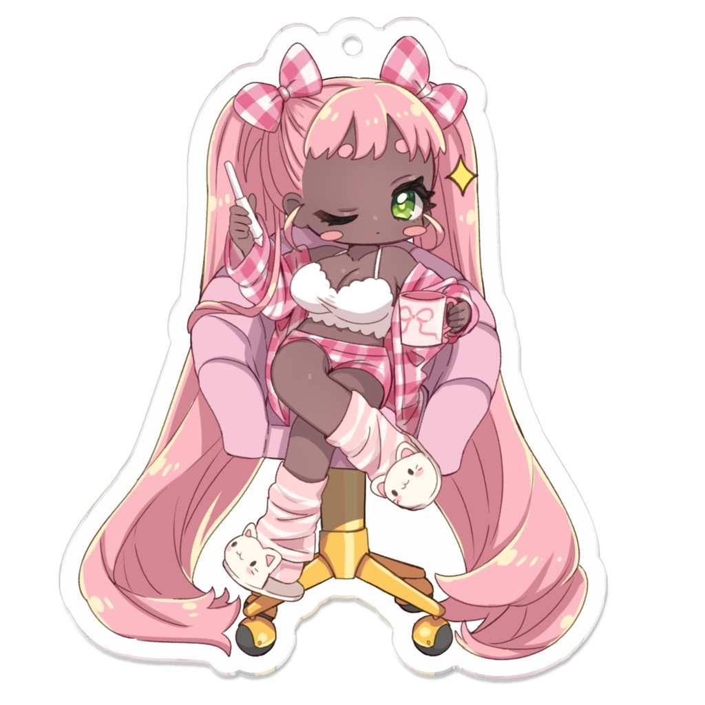 健やかアクキー　おえかきプリンセス