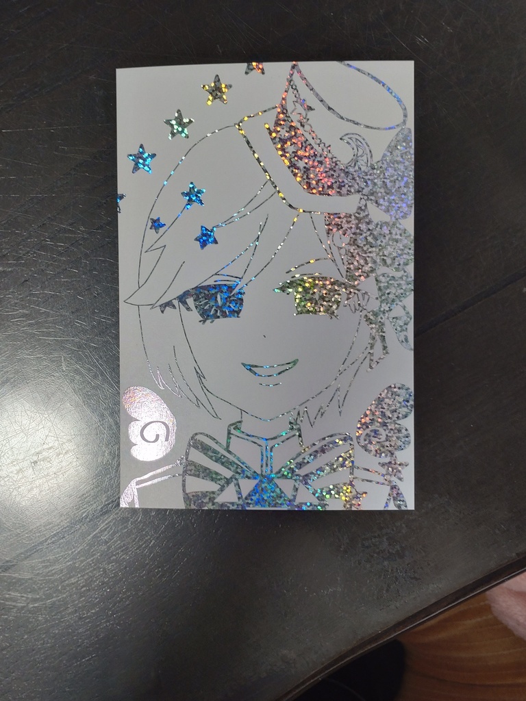 月光院ノエルキラキラポストカード