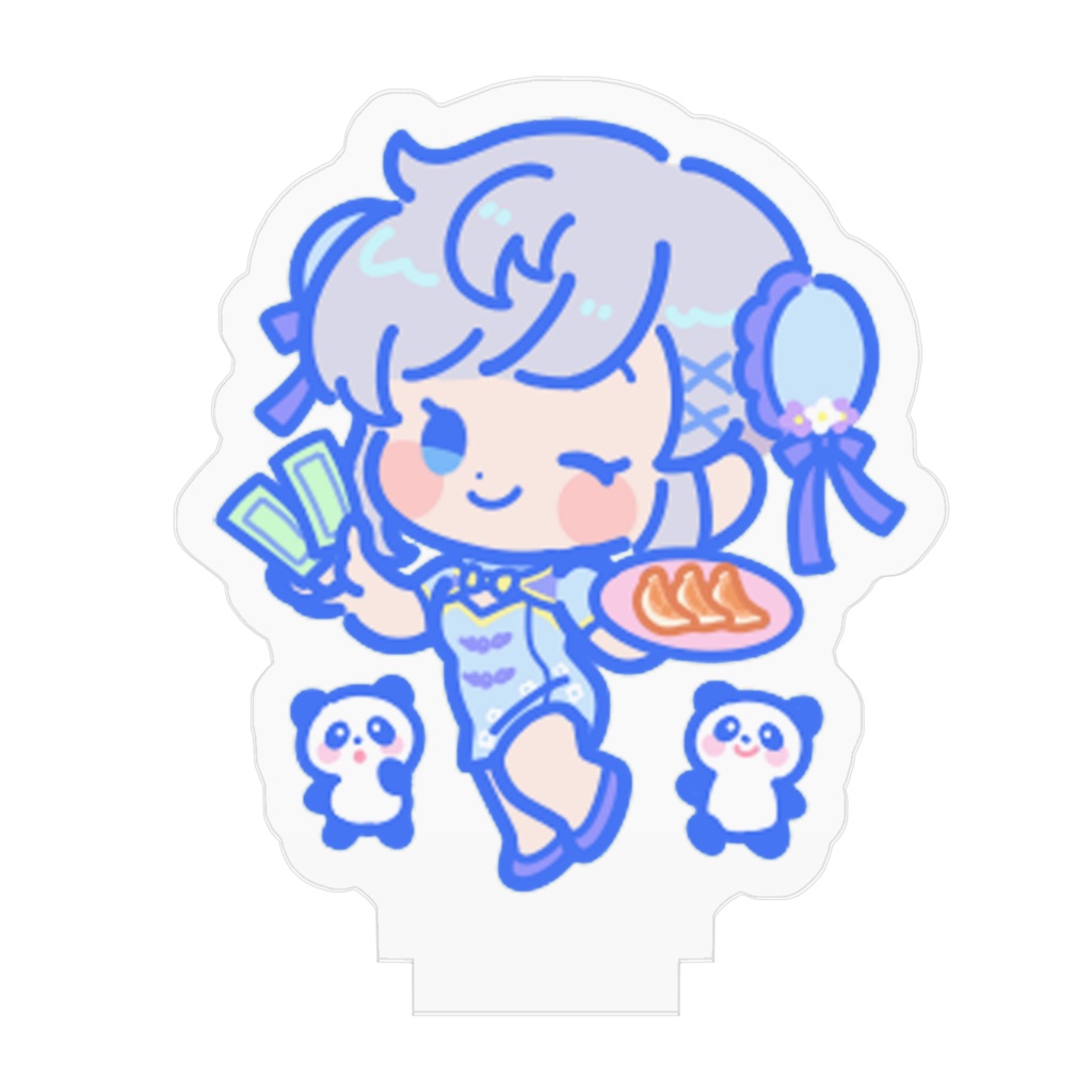 ギョウザど~ぞ!ミニひなちゃん🥟💨✨アクリルスタンド