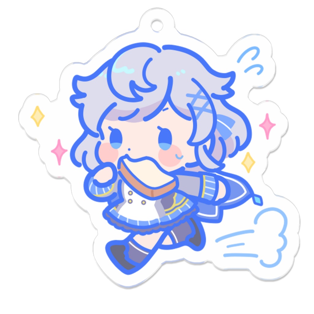 ダッシュミニひなちゃん🐥💨✨アクリルキーホルダー