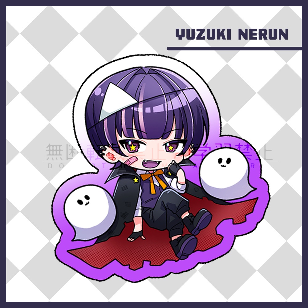 【幽月ねるん】Halloween限定・ミニアクリルキーホルダー