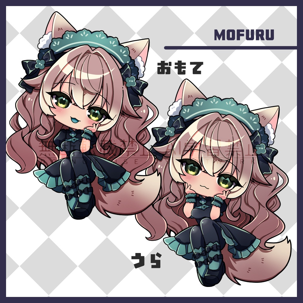 【もふる】Halloween限定・ミニアクリルキーホルダー