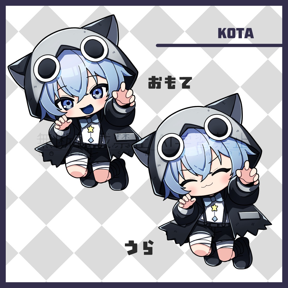 【こた】Halloween限定・ミニアクリルキーホルダー