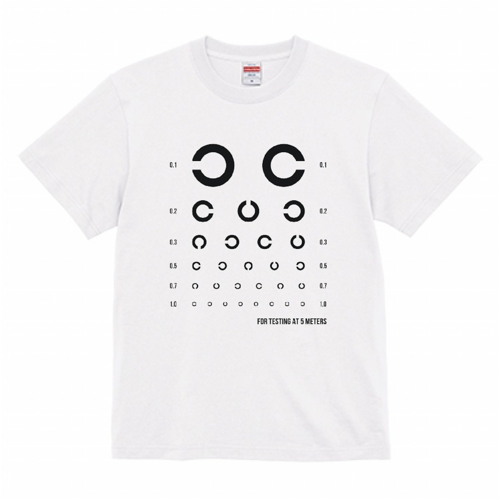 ランドルト環 - Tシャツ