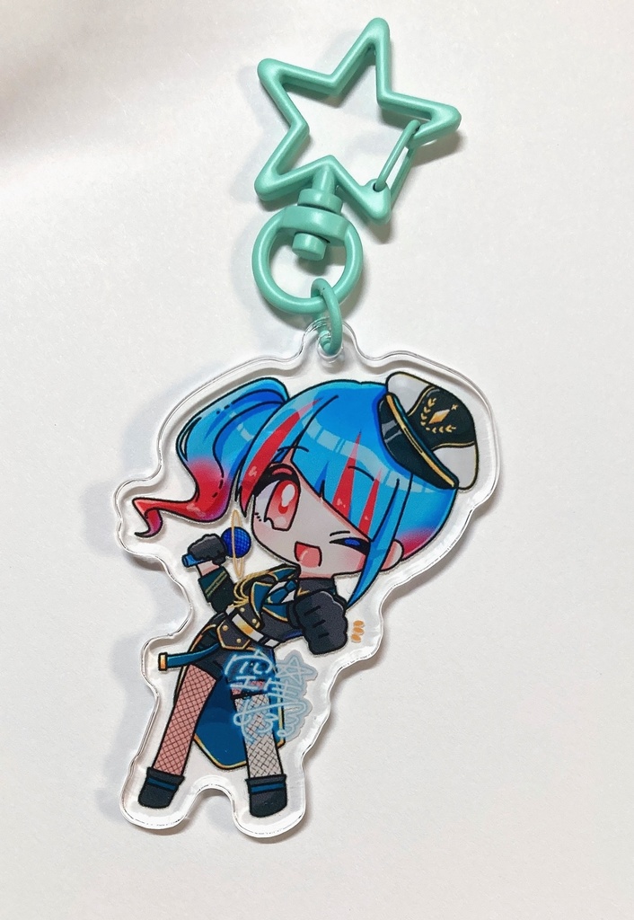 空星めろるのアクリルキーホルダー