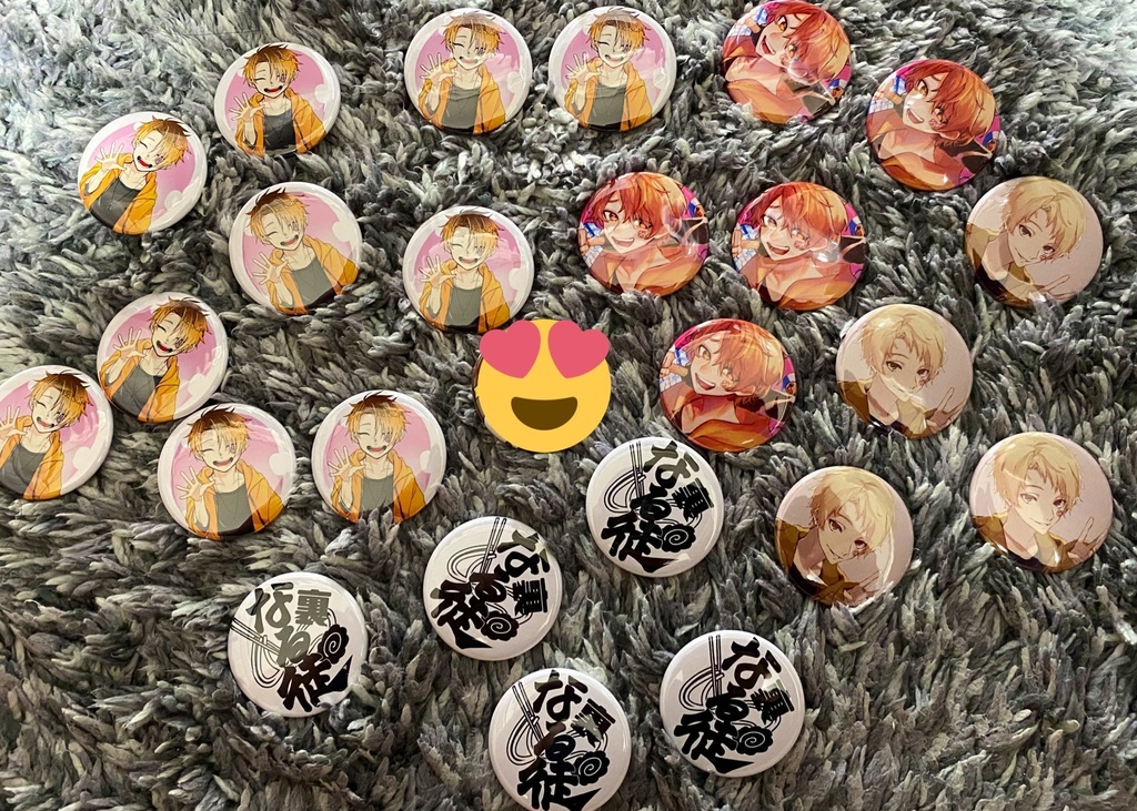 ランダム缶バッジ(全5種ランダム)【38mm】