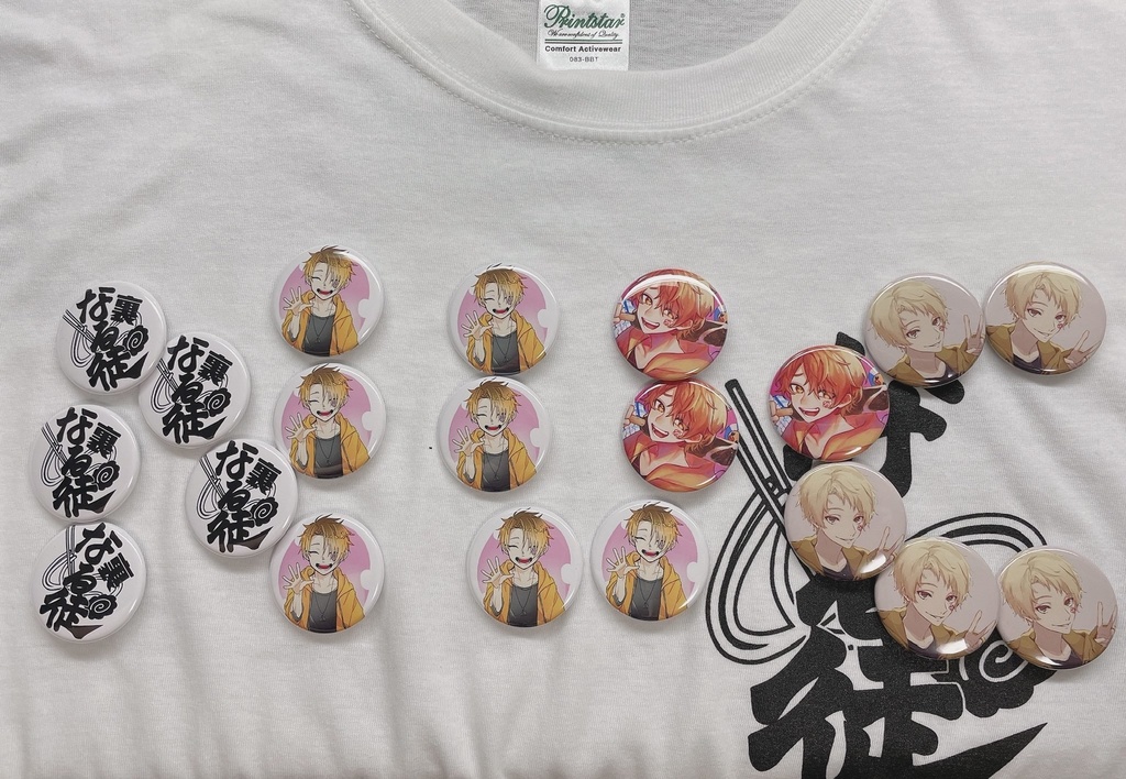 ランダム缶バッジ(全5種ランダム)【38mm】