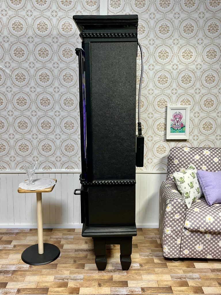 1/3(1/4)スケール ドール用 クローゼット タイプ① ブラック