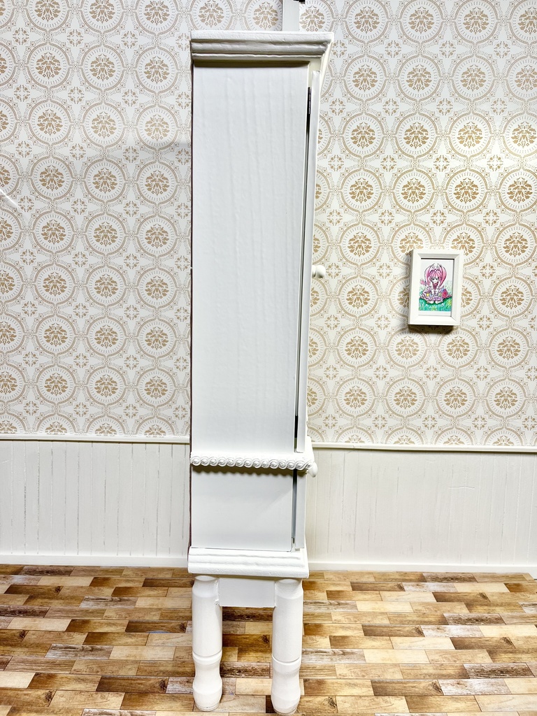 1/3(1/4)スケール ドール用 キャビネット ホワイト